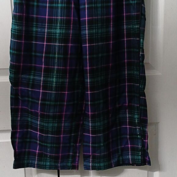 Victoria's  Secret plaid 3pc pajama shirt and pants Set Sz M/L NWOT - Picture 8 of 15